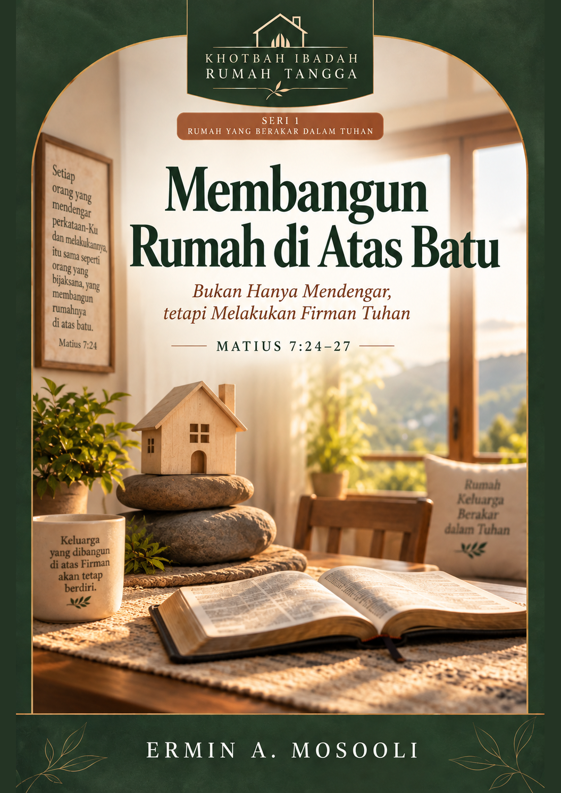 Khotbah Ibadah Rumah Tangga Membangun Rumah di Atas Batu KRT-02