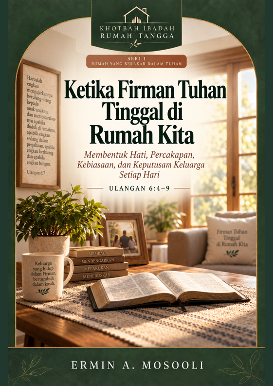 Khotbah Ibadah Rumah Tangga Ketika Firman Tuhan Tinggal di Rumah Kita KRT-03