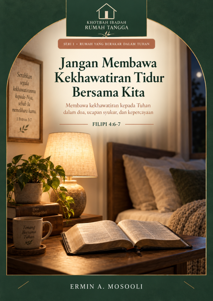 Khotbah Ibadah Rumah Tangga Jangan Membawa Kekhawatiran Tidur Bersama Kita KRT-05