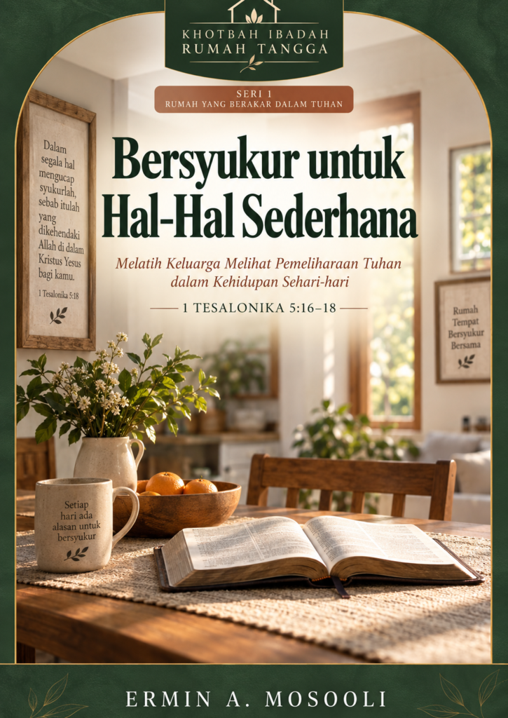 Khotbah Ibadah Rumah Tangga Bersyukur untuk Hal-Hal Sederhana KRT-06
