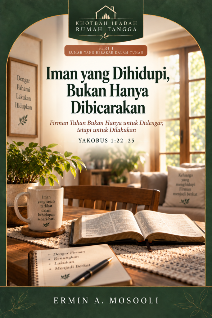 Iman yang Dihidupi, Bukan Hanya Dibicarakan