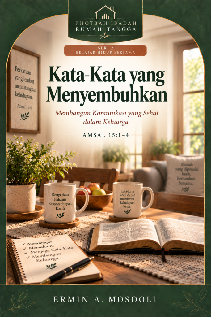 Khotbah Ibadah Rumah Tangga Kata-Kata yang Menyembuhkan KRT-12