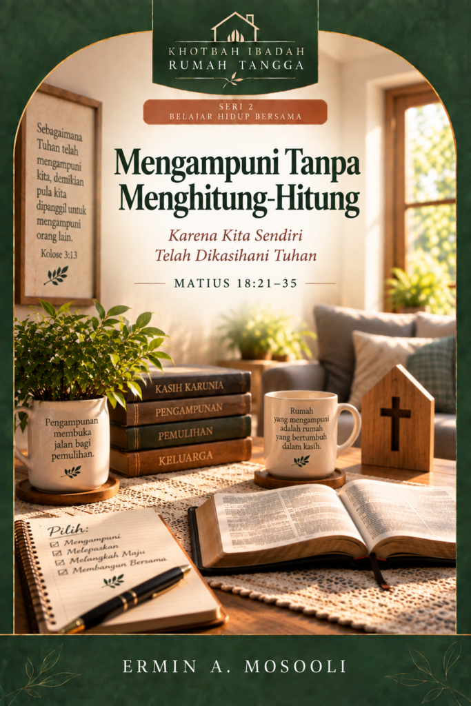 Khotbah Ibadah Rumah Tangga Mengampuni Tanpa Menghitung-Hitung KRT-15