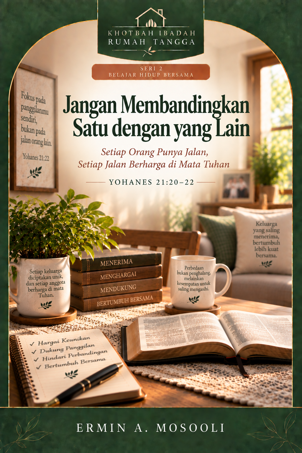 Khotbah Ibadah Rumah Tangga Jangan Membandingkan Satu dengan yang Lain KRT-18