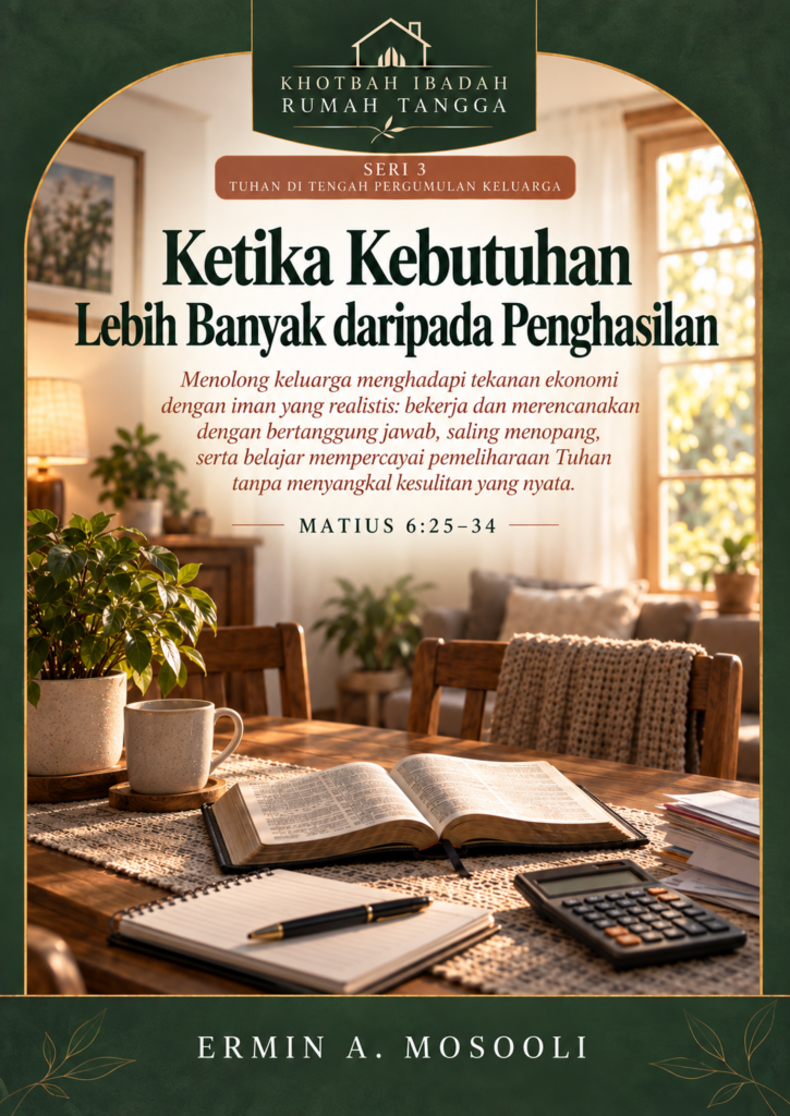 Khotbah Ibadah Rumah Tangga Ketika Kebutuhan Lebih Banyak daripada Penghasilan KRT-21