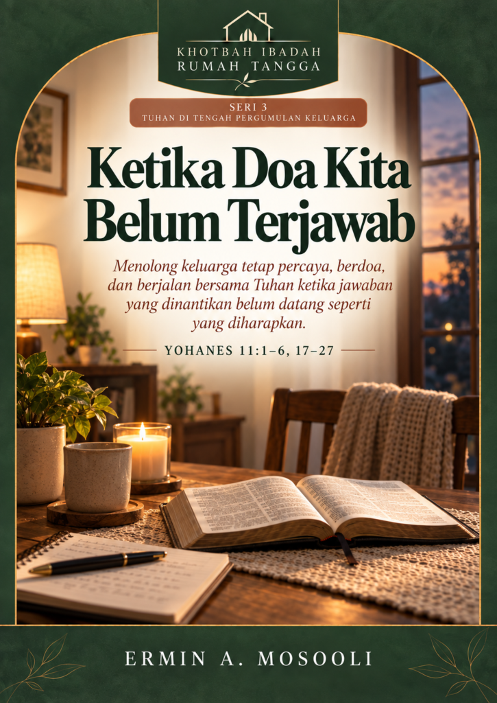 Khotbah Ibadah Rumah Tangga Ketika Doa Kita Belum Terjawab KRT-25