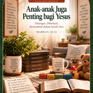 Anak-anak Juga Penting bagi Yesus