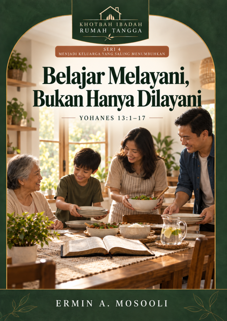 Khotbah Ibadah Rumah Tangga Belajar Melayani Bukan Hanya Dilayani KRT-38