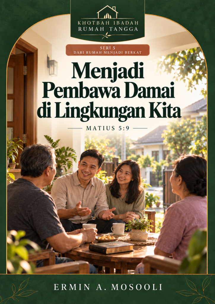 Menjadi Pembawa Damai di Lingkungan Kita