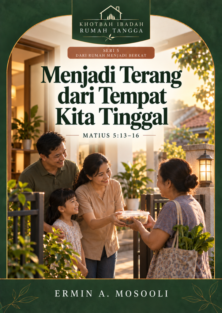 Khotbah Ibadah Rumah Tangga Menjadi Terang dari Tempat Kita Tinggal KRT-47