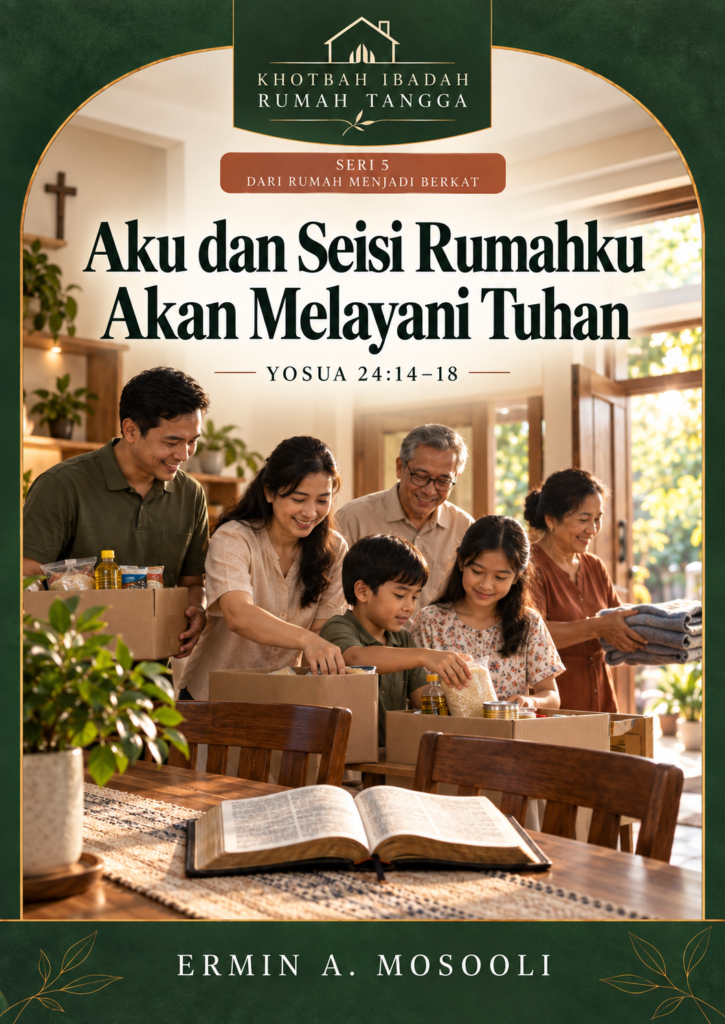 Khotbah Ibadah Rumah Tangga Aku dan Seisi Rumahku Akan Melayani Tuhan KRT-50